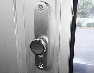 sectional door with Additional locks