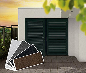 Satin surface finishes