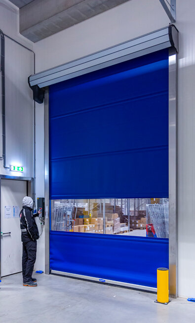 Industrial doors for indoor use