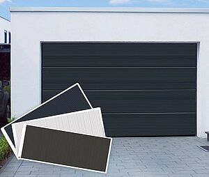 Microline patterns in satin surface finishes