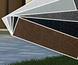 Satin surface finishes
