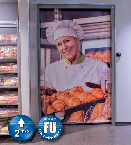 NovoSpeed rapid roll doors for indoor use