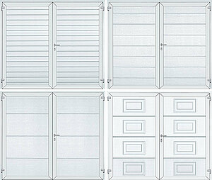 Novoferm steel barn garage door patterns