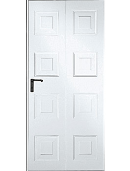 Square raised panel for side doors