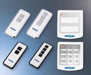 keypads and remote controls for garage doors