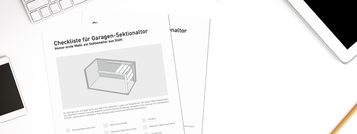 Garagen-Schwingtor