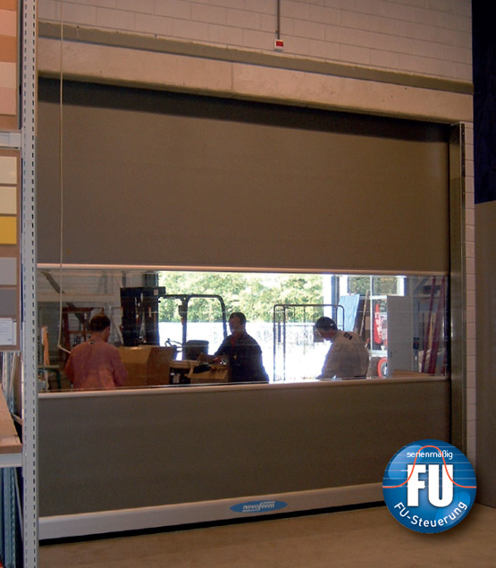 NovoSpeed rapid roll doors for indoor use