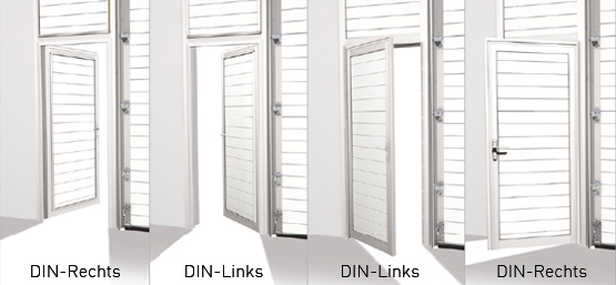 fixed side door on industrial door