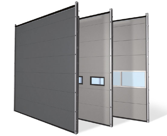 Thermo 60 mm sectional door U value