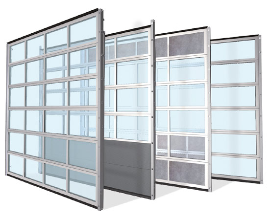 high insulation sectional doors models