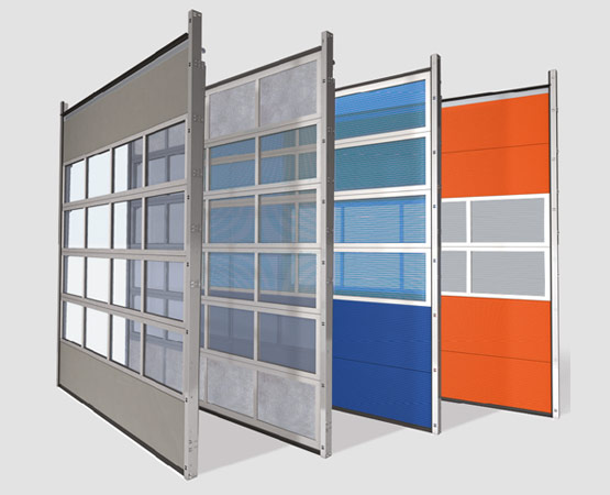 high insulated industrial doors