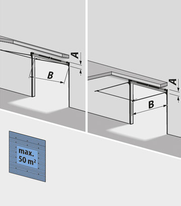 Track system with normal guide (standard) 