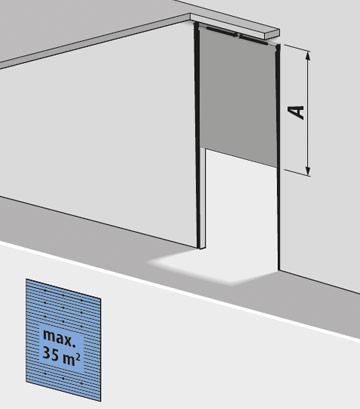 Track system with vertical guid