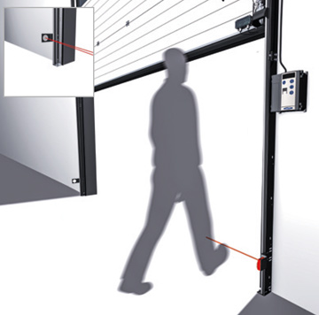 Stationary safety opto sensor