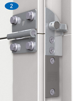 door Stabilizing cams