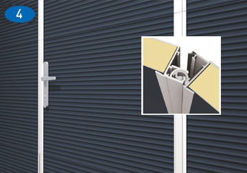 Attractive pass door design