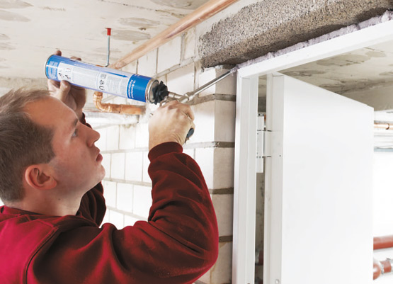 fire resistant doors with fire protection foam