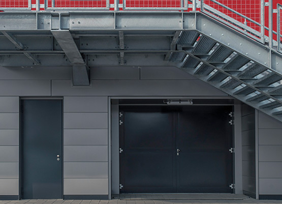 Aluminium exterior door 