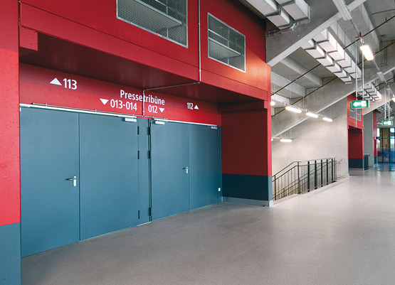 doors for sports facilities