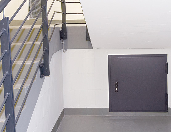 Novoferm Riexinger fire resistant trap doors.
