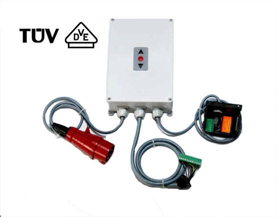 Pulse control for roller shutters