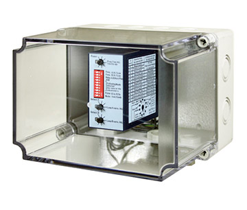 Induction loop detector in separate housing