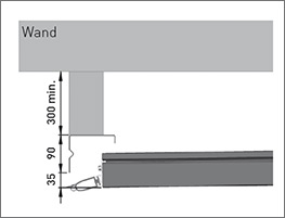  With fixed panel (provided on site or by Novoferm in same finish as door) With fixed panel (provided on site or by Novoferm in same finish as door)