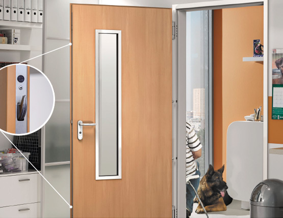 6 point lock on door